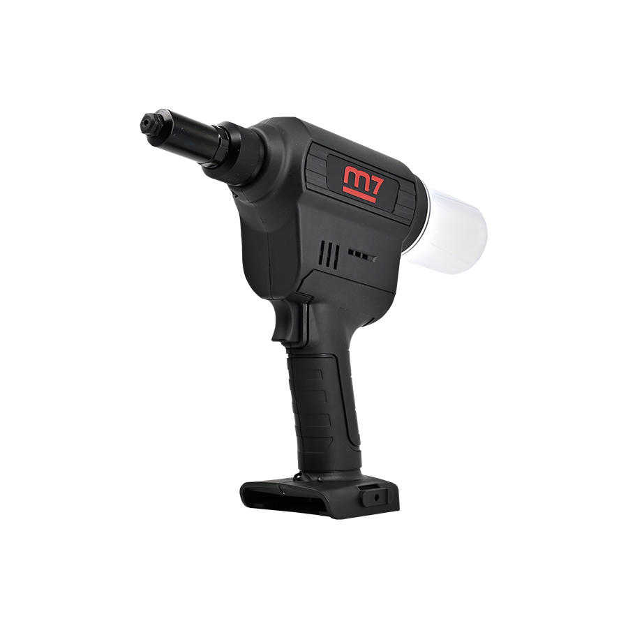 M7 Power-Werkzeuge - Akku-Blindnietgerät 18V 2.4-6.4mm mit Ladegerät + 1 Akku 5Ah DR102A1