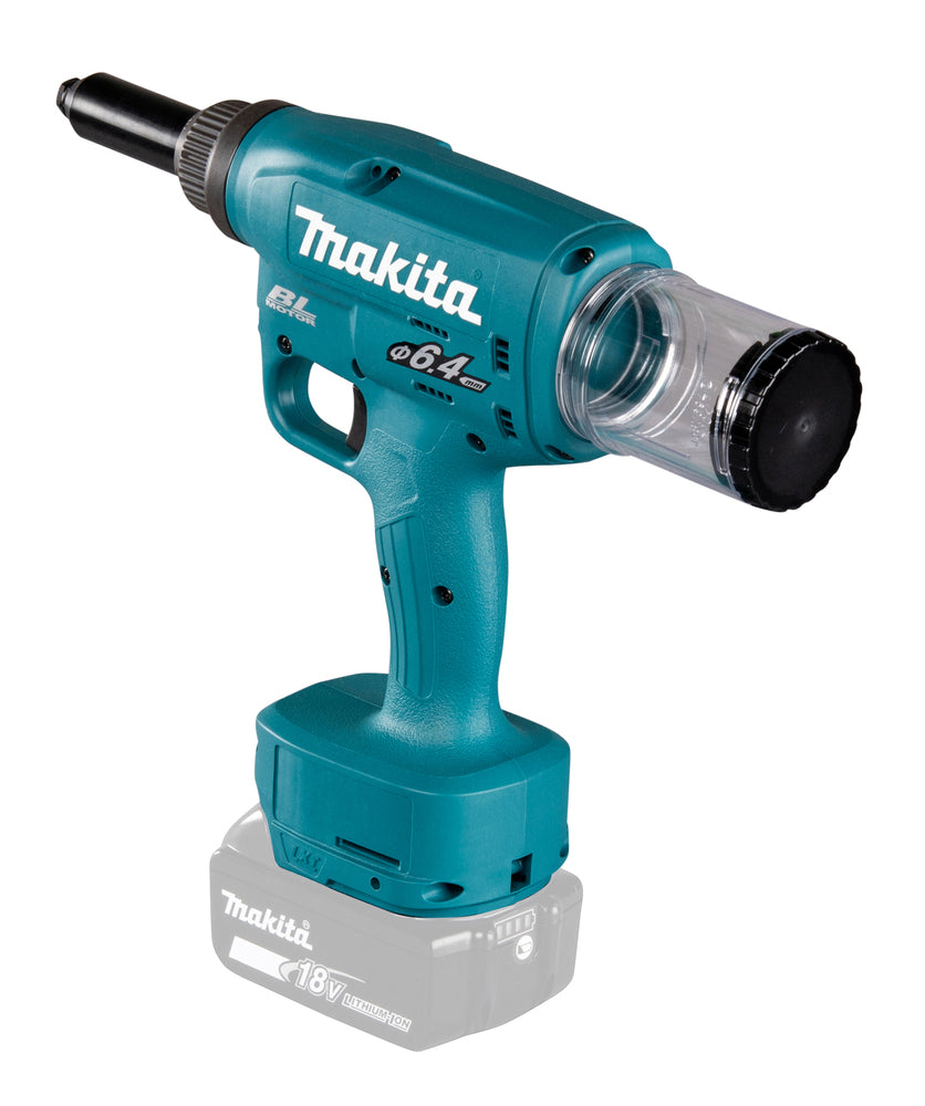 Makita Akku-Blindnietsetzgerät 18V – randnah, präzise und kraftvoll - DRV250Z