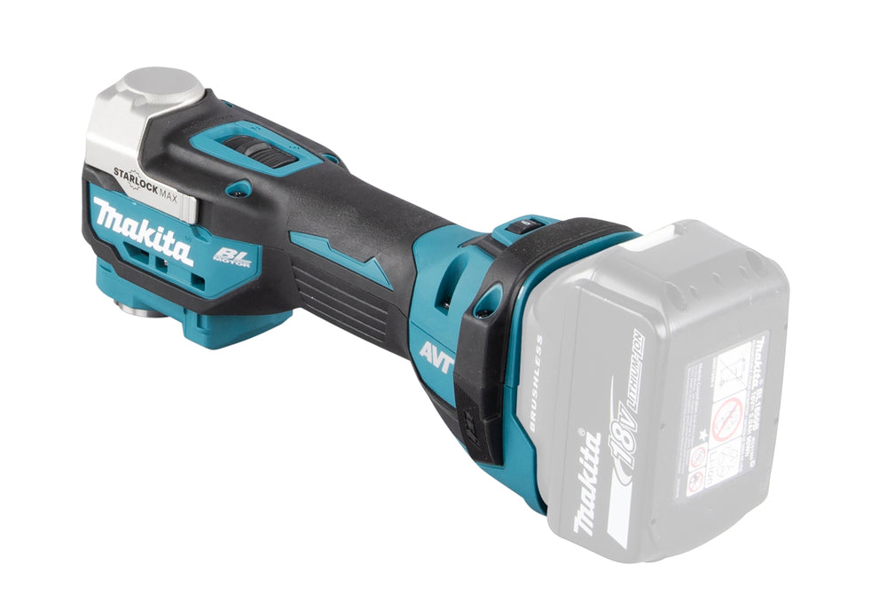 Makita Akku-Multifunktionswerkzeug – mit AVT Antivibration, LED-Licht & variabler Geschwindigkeit - DTM52ZJX2