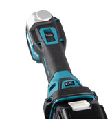 Makita Akku-Multifunktionswerkzeug – AVT Antivibration, LED-Licht & 12-stufige Winkeleinstellung - DTM52T1JX2