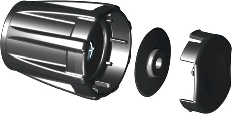TECWERK Rohrabschneider 6-76 mm für Kunststoff- und Verbundrohre, 260 mm, mit ICS-System