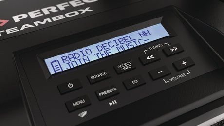 PERFECTPRO TEAMBOX Baustellenradio 11,1 V 230 V – DAB+, Bluetooth, IP65