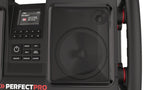 PERFECTPRO Baustellenradio ROCKBULL 11,1 V 230 V – DAB+, Bluetooth, IP65, 2x25 Watt