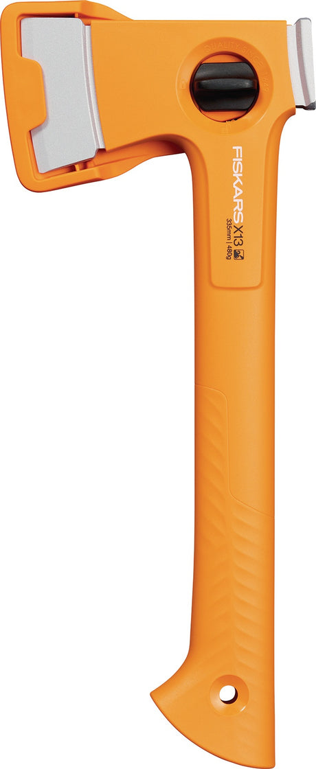 FISKARS Campingaxt X13 – Ultraleichte Axt mit 480 g und 332 mm FiberComp-Griff
