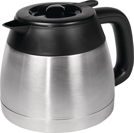 EXQUISIT Kaffeemaschine KA 6501 – 800 W, 1 l Thermokanne, 4–8 Tassen, Schwarz