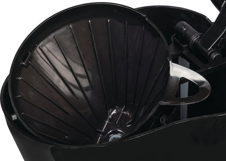 EXQUISIT Kaffeemaschine KA 6501 – 800 W, 1 l Thermokanne, 4–8 Tassen, Schwarz