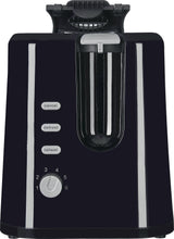 EXQUISIT 2-Schlitz Toaster TA 3102 mit Toastzentrierung, 6 Bräunungsstufen, 870 W, schwarz-Inox