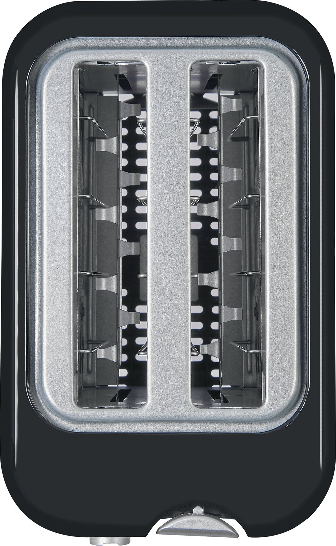 EXQUISIT 2-Schlitz Toaster TA 3102 mit Toastzentrierung, 6 Bräunungsstufen, 870 W, schwarz-Inox