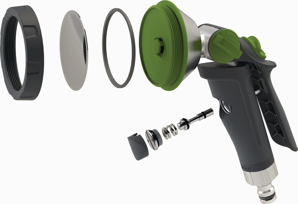 GEKA Bewässerungsbrause 1S mit Stecksystem 13 mm – 5er-Pack, Metall, einstellbar