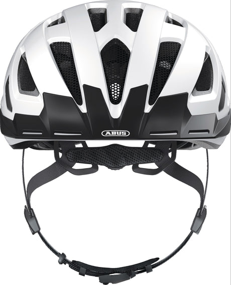 ABUS Radhelm Urban-I 3.0 – In-Mold Helm mit LED-Rücklicht, 52-58 cm, Schwarz