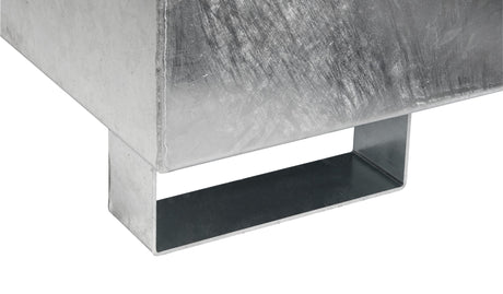 PROMAT Auffangwanne 215 l Stahlblech enzianblau mit Gitterrost – 1200 x 800 x 360 mm