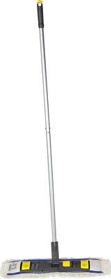 VERMOP Reinigungswagenset 2x17l Eimer mit Presse, Stiel, Halter und 5 Mopps – Kunststoff