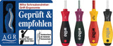 Wiha VDE-Schraubendreher 3251 Gr. T 10 slim Fix – Isolierter Torx-Schraubendreher, 100 mm Klinge