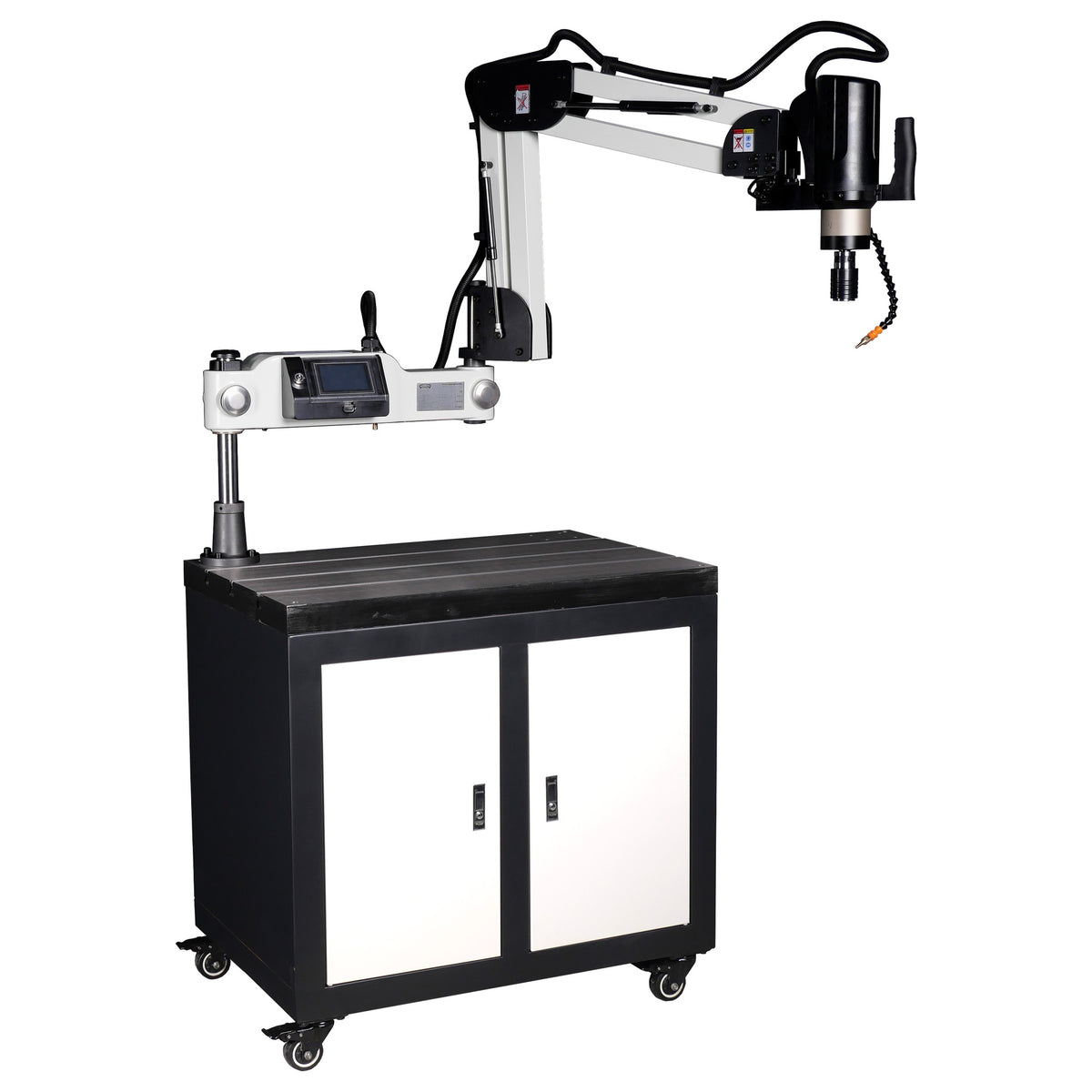 Cowley 36t Elektrische Gewindeschneidmaschine mit ausziehbarem Arm – M6-M36, 1700 mm Arbeitsradius, HD-Touchscreen & Servomotor – TME36T