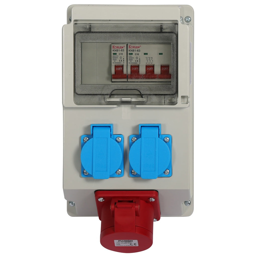 Fluxon Verteilerkasten 16A 230V / 400V –  VD1632A