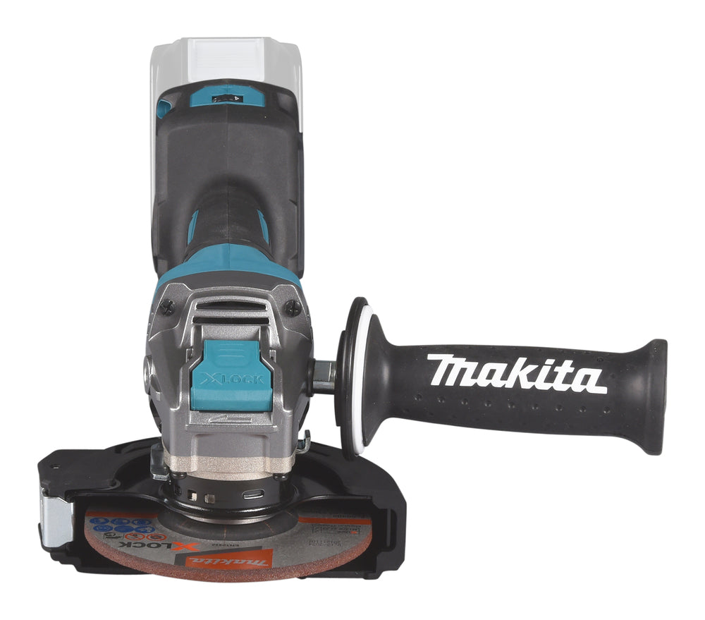 Makita Akku-Winkelschleifer – 40V max., 125 mm Scheiben, mit X-LOCK, AFT & AWS - GA044GZ