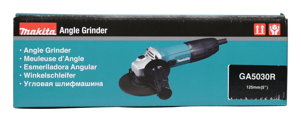 Makita Winkelschleifer – 720 W, 125 mm Scheiben, mit Wiederanlaufschutz - GA5030RSP1