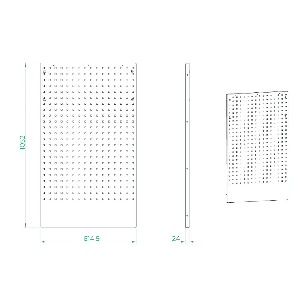 Bullram - Werkzeugwand Element – GC10BP