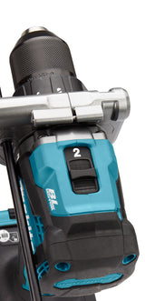 Makita Akku-Schlagbohrschrauber – 40V max., inkl. 2x 2,5 Ah Akkus, Ladegerät & MAKPAC - HP001GD201