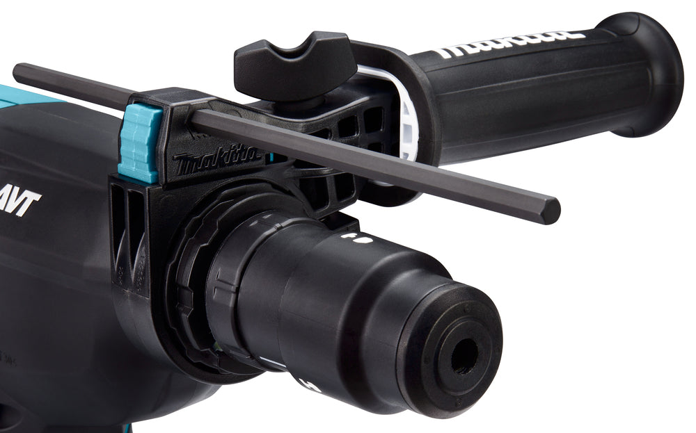 Makita Akku-Kombihammer SDS-MAX – 40V max., inkl. 2x 4,0 Ah Akkus, Ladegerät & MAKPAC - HR004GM201