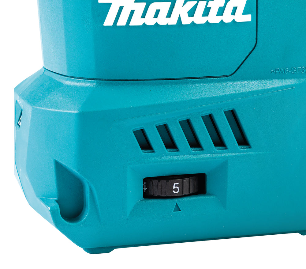 Makita Akku-Kombihammer SDS-PLUS – 40V max., 3,9 J Schlagstärke, optional DX10 Staubabsaugung - HR008GM202