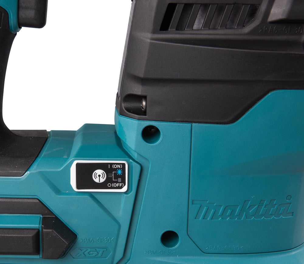 Makita Akku-Kombihammer SDS-PLUS – 40V max., 3,9 J Schlagstärke, inkl. DX11 Staubabsaugung - HR009GM202