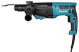 Makita Kombihammer SDS-PLUS – 800 W, 3,0 J Schlagstärke & 26 mm Bohrleistung - HR2670FT