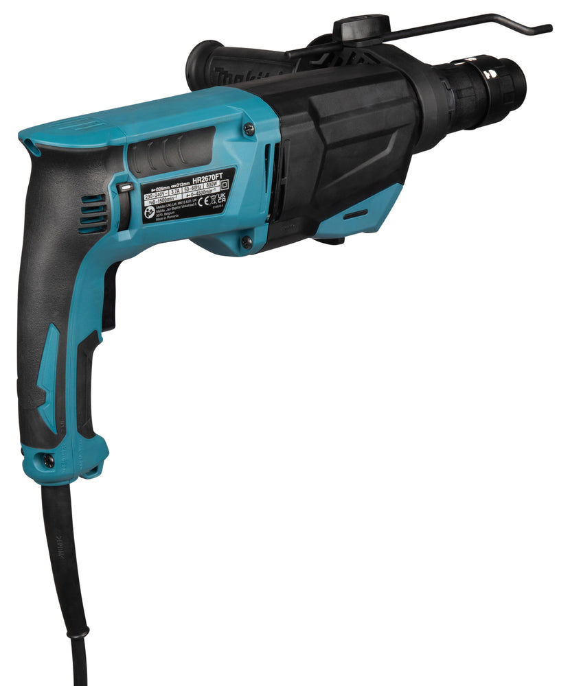 Makita Kombihammer SDS-PLUS – 800 W, 3,0 J Schlagstärke & 26 mm Bohrleistung - HR2670FT