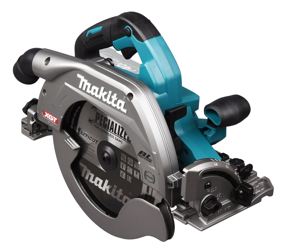 Makita 40V max. Akku-Handkreissäge 235 mm – 85 mm Schnitttiefe, bürstenlos & mit AWS - HS009GZ