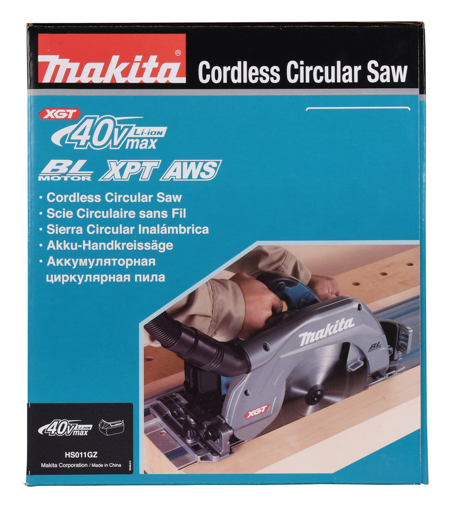 Makita Akku-Handkreissäge 270 mm – 101 mm Schnitttiefe, bürstenlos & robust - HS011GZ