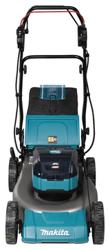 Makita Akku-Rasenmäher mit Radantrieb & Stahl-Mähdeck - LM001GT204
