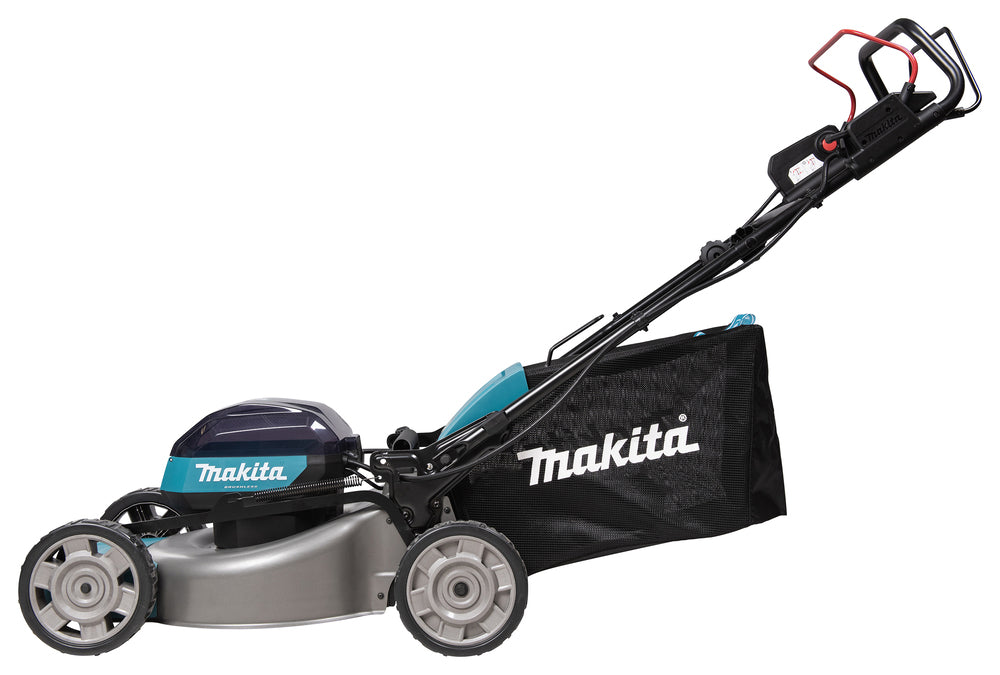 Makita Akku-Rasenmäher mit Radantrieb & Stahl-Mähdeck - LM001GT204