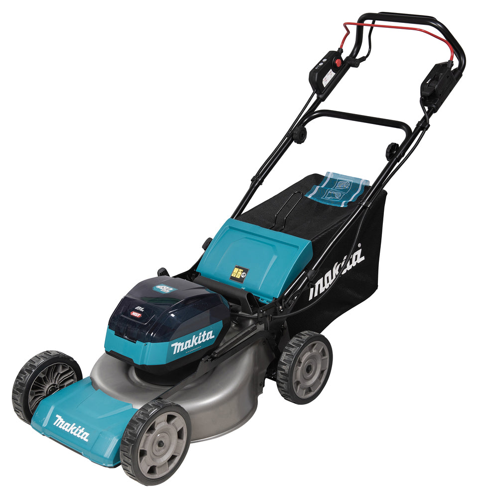 Makita Akku-Rasenmäher mit Radantrieb & Stahl-Mähdeck - LM001GT204