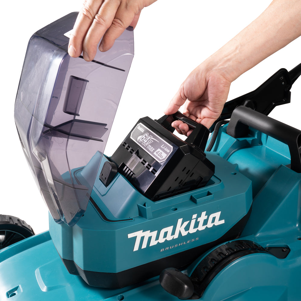 Makita Akku-Rasenmäher LM001J mit 3 Modi & SoftNoLoad-Funktion - LM001JM101