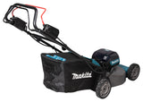Makita Akku-Rasenmäher mit Stahl-Mähdeck und Dual-Akku-System - LM002GT204