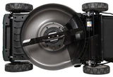 Makita Akku-Rasenmäher mit Stahl-Mähdeck und Dual-Akku-System - LM002GT204
