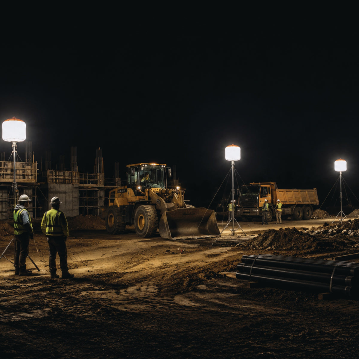 LED S WORK Arbeitsleuchte 125000 lm neutralweiß IP65 für Großflächen