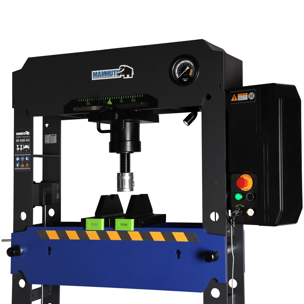 MAMMUTH 50t Werkstattpresse elektrisch – SP50HEM