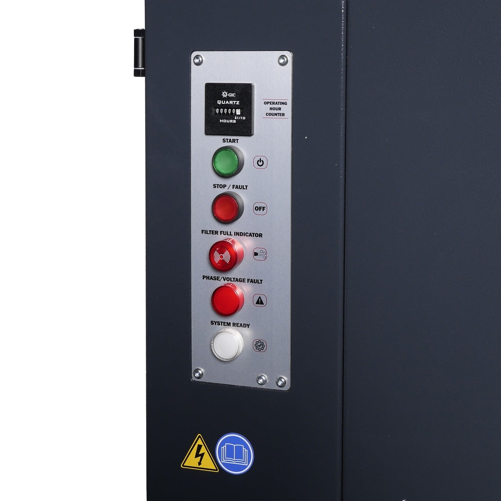 SOLDATECH Mobile Absauganlage 2x 1.100 m³/h - Schweißrauchabsaugung 1,1 kW 400v Jet Pulse mit 2 Absaugarmen mit Absaugung – LDA02P