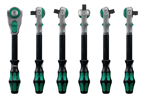 WERA Steckschlüsselsatz 8100 SB2 Zyklop 43-teilig 3/8 Zoll SW 6-24 mm mit 72 Zähnen