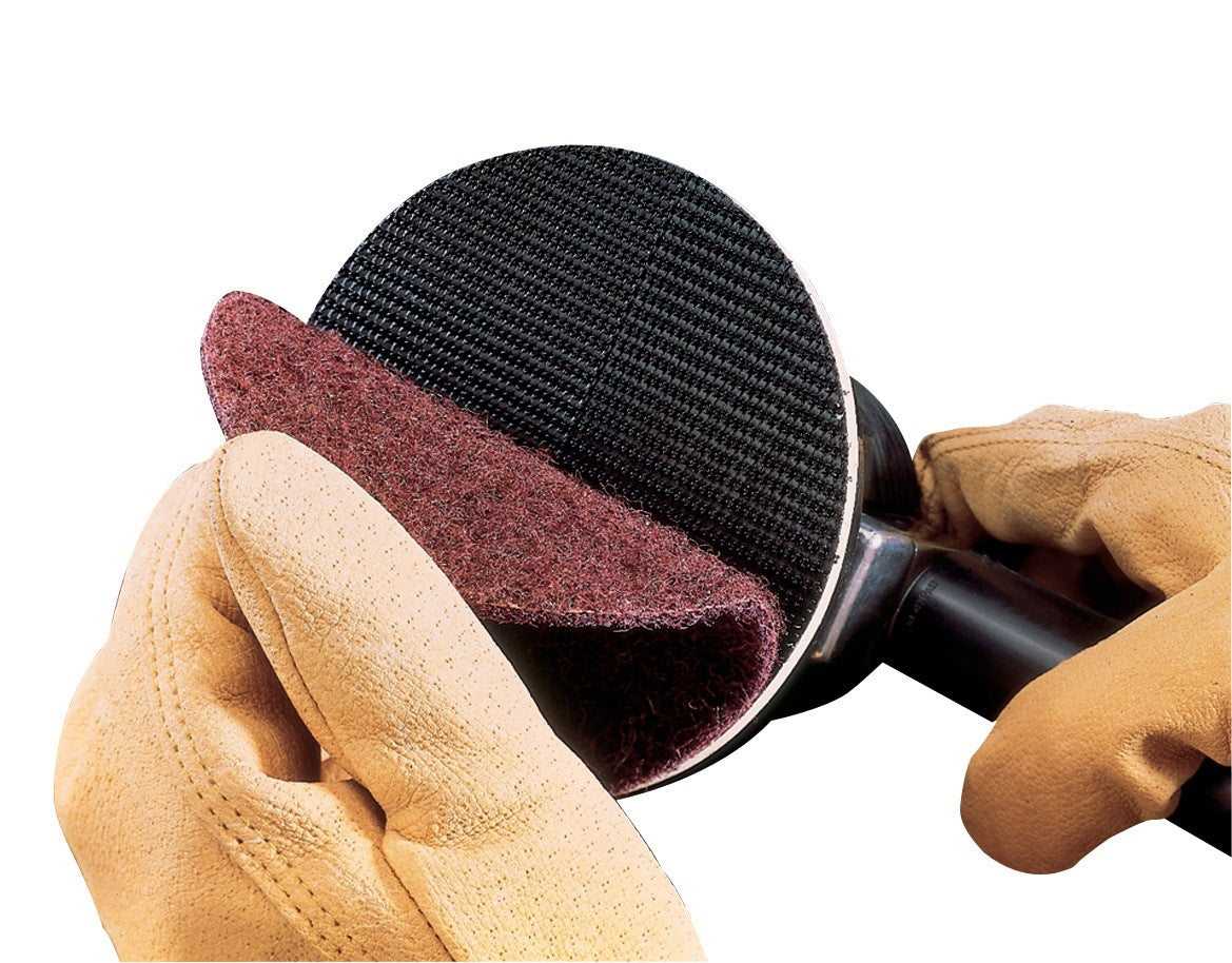 3M Schleifvliesscheibe SC-DH 115 mm super fine grau, 20 Stk., kletthaftend, ohne Zentrierung