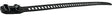 HELLERMANNTYTON Kabelbinder SOFTFIX XS-XL 580 mm x 28 mm Polyurethan schwarz 3 Stück
