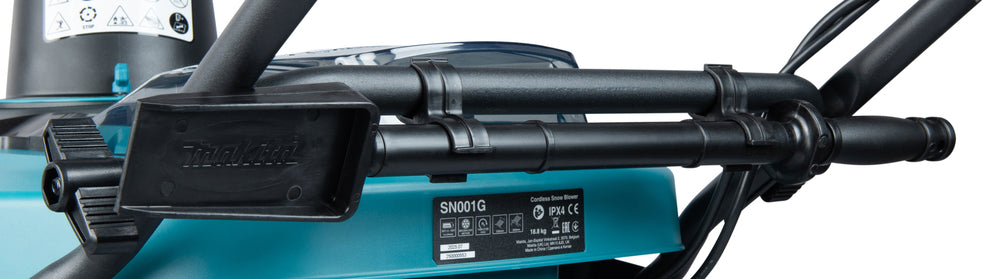Makita Akku-Schneefräse – stufenlose Drehzahl, LED & kompakte Bauform - Sologerät - SN001GZ