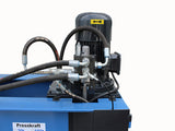 Tigermetal Hydraulische Werkstattpresse 100 Tonnen mit Dualpumpe, 1.000 mm Durchgang - TM00005