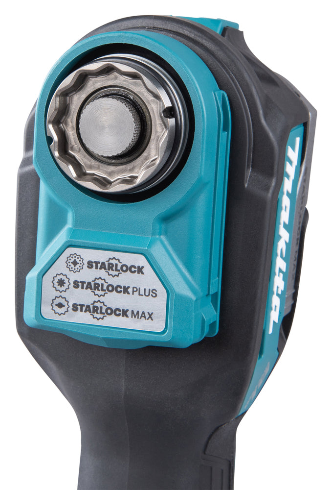 Makita Akku-Multifunktionswerkzeug – AVT Antivibration, LED-Licht & STARLOCK-Kompatibilität - TM001GZ