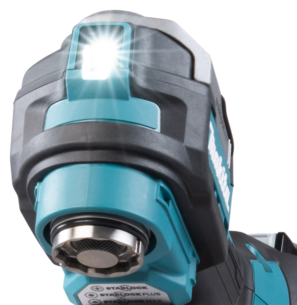 Makita Akku-Multifunktionswerkzeug – AVT Antivibration, LED-Licht & STARLOCK-Kompatibilität - TM001GZ