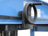 Tigermetal Hydraulische Werkstattpresse 100 Tonnen mit Handrad - TMWH100K