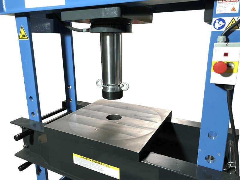 Tigermetal Auflageplatte für 150t Hydraulikpresse - TMWH150AF