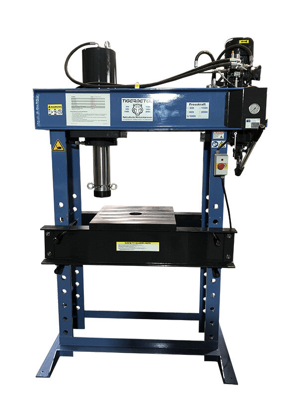 Tigermetal Auflageplatte für 150t Hydraulikpresse - TMWH150AF