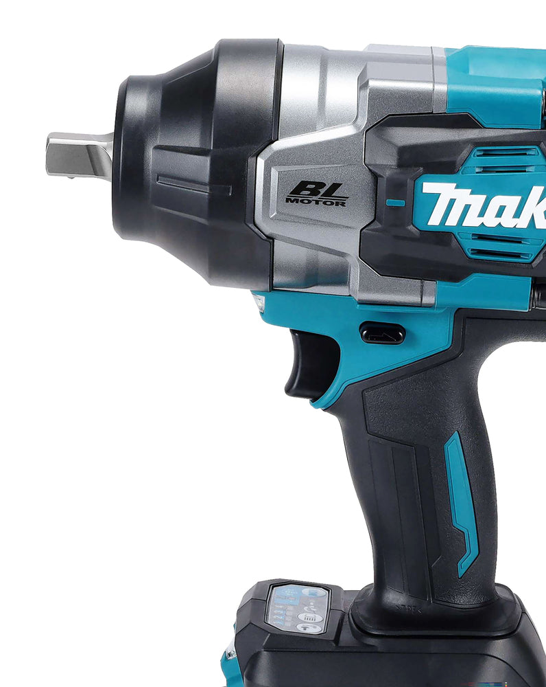 Makita Akku-Schlagschrauber – bürstenlos, kompakt, Pin-Detent & 4-stufige Schlagkraft - TW003GM201